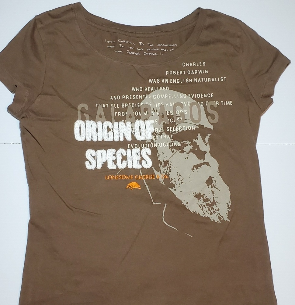 Lonesome George Galapagos Womens Shirt Small